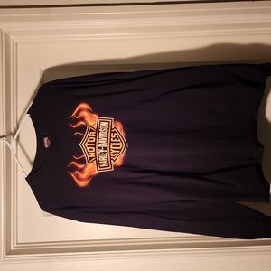 HARLEY DAVIDSON mens 2XL long sleeve tee.